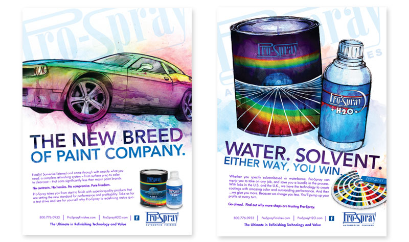 Pro Spray Ads