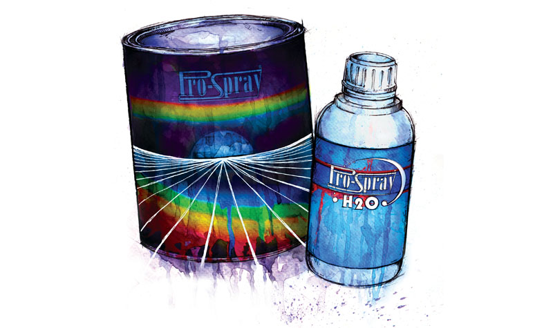 Pro Spray Illustration