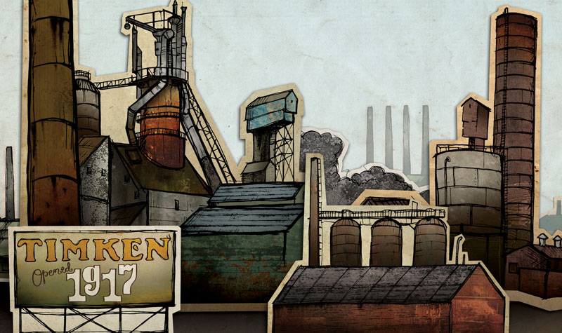 Timken Pop-Up Book
