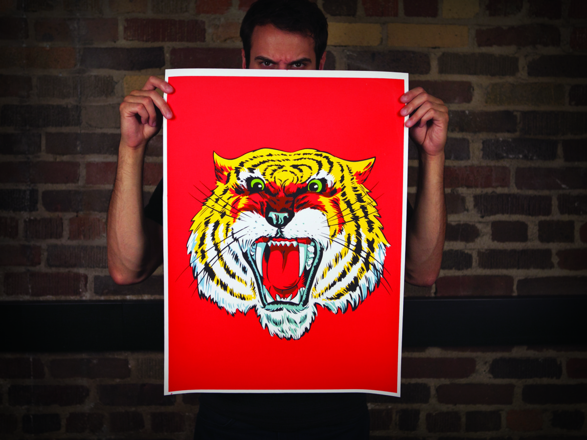 427 Tiger Poster